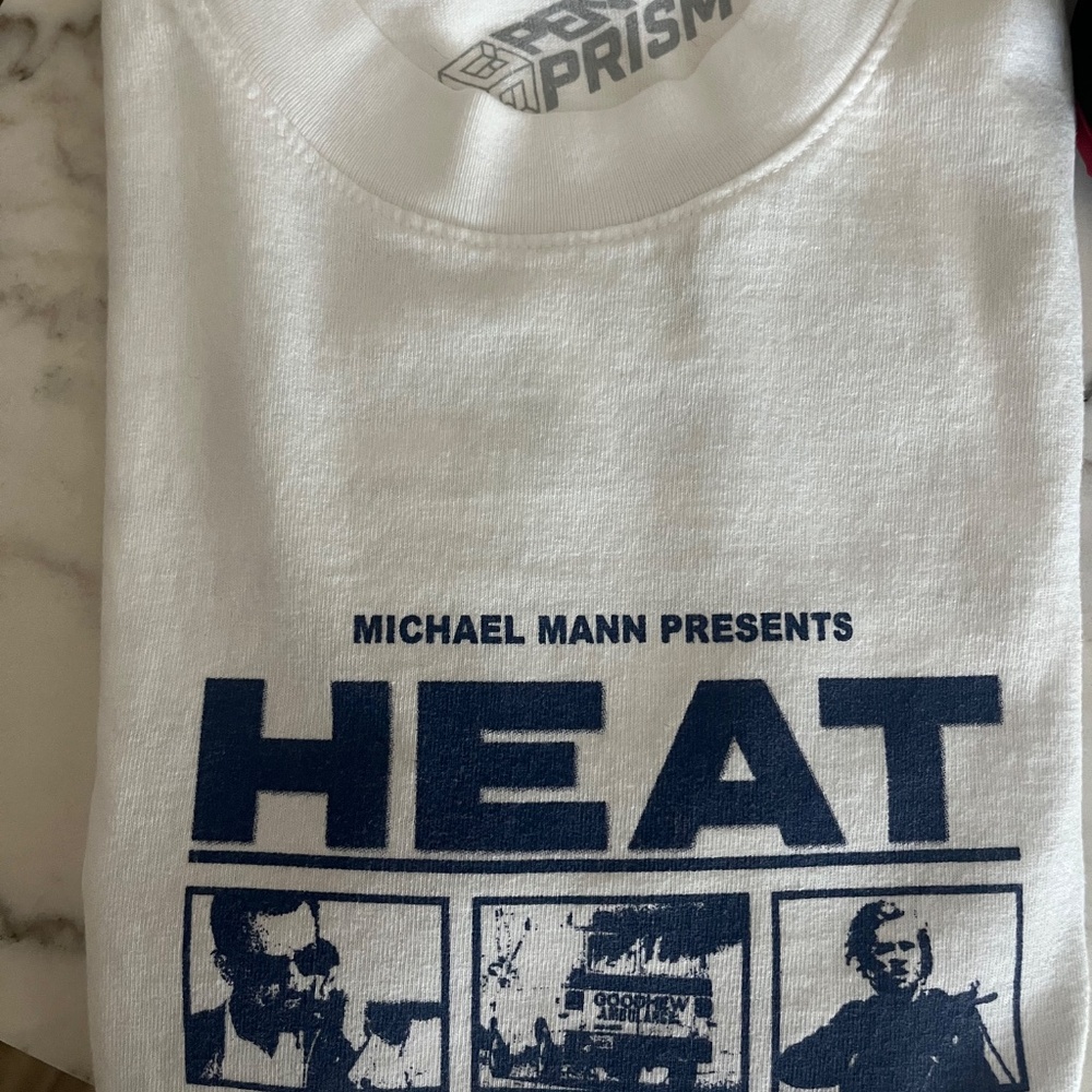 Pentasprism HEAT Movie T Shirt Medium OOP Robert De Niro Val Kilmer - Picture 3 of 5